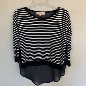 Philosophy. Long Sleeve. White & Blue. Nordstrom.